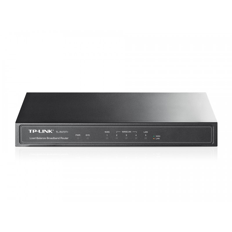 TP-Link TL-R470T+ V6 wired router Black