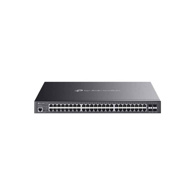 TP-Link Omada SG3452XMPP network switch Managed L2+ Gigabit Ethernet (10/100/1000) Power over Ethernet (PoE) 1U Black