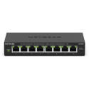 NETGEAR GS308E Managed L2/L3 Gigabit Ethernet (10/100/1000) Power over Ethernet (PoE) Black