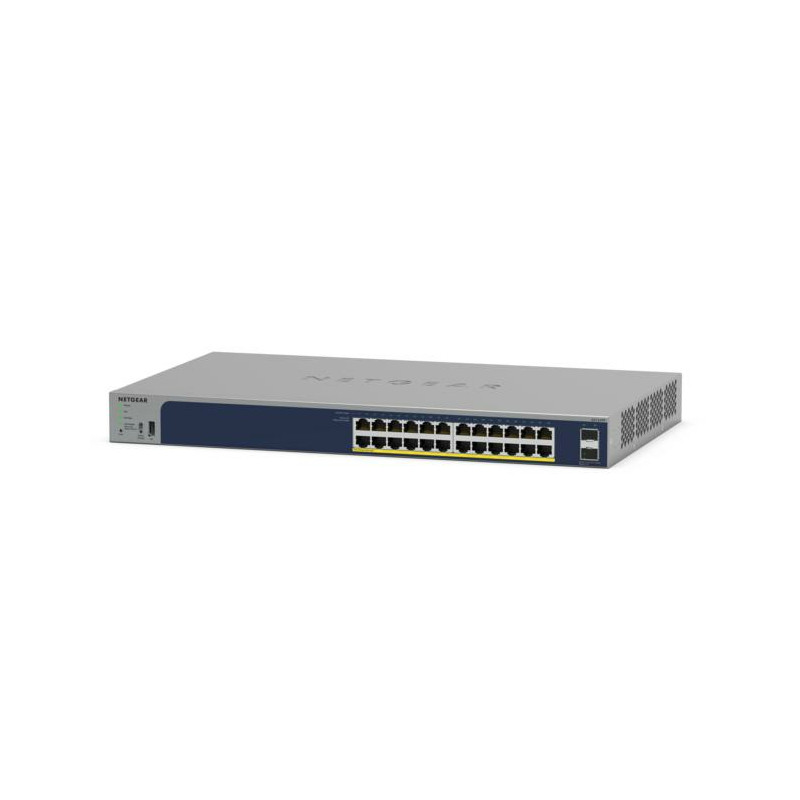 NETGEAR GS724TPv3 Managed L2 Gigabit Ethernet (10/100/1000) Power over Ethernet (PoE) Grey