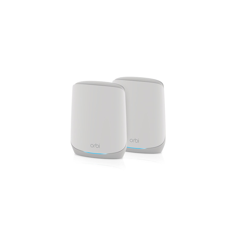 NETGEAR Orbi RBK762S Tri-band (2.4 GHz / 5 GHz / 5 GHz) Wi-Fi 6 (802.11ax) White 5 Internal