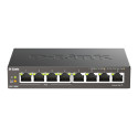 D-Link DGS-1008P Unmanaged L2 Gigabit Ethernet (10/100/1000) Power over Ethernet (PoE) Black