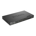 D-Link DXS-3410-32SY/B network switch Managed L2+/L3 10G Ethernet (100/1000/10000) Power over Ethernet (PoE)