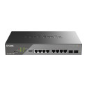 D-Link DSS-200G-10MP/E network switch Managed L2 Gigabit Ethernet (10/100/1000) Power over Ethernet (PoE) 1U Grey