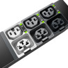 APC APDU10450SW power distribution unit (PDU) 48 AC outlet(s) 0U Black