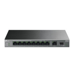 P-Link 10-Port Gigabit Desktop Switch with 8-Port PoE+