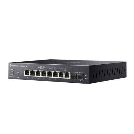 P-Link Omada 8-Port 2.5GBASE-T and 2-Port 10GE SFP+ Smart Switch with 8-Port PoE+