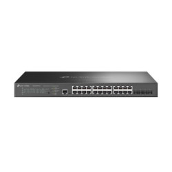 P-Link Omada 24-Port 2.5GBASE-T and 4-Port 10GE SFP+ L2+ Managed Switch with 16-Port PoE+ & 8-Port PoE++