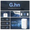 P-Link G.hn2400 Powerline AX1800 Wi-Fi 6 Kit