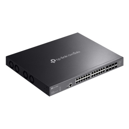 P-Link Omada 32-Port 10GE L2+ Managed Switch with 24-Port PoE++