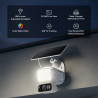 P-Link Solar-Powered Floodlight Pan/Tilt Security Camera Kit