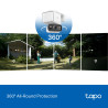 P-Link Solar-Powered Floodlight Pan/Tilt Security Camera Kit